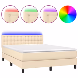 VidaXL 3133490, Beige, Beige, 1600 mm, 2030 mm, 880 mm, 160 x 200 mm