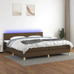 vidaXL 200x200 cm - Marron foncé