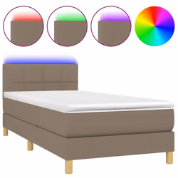 VidaXL 3133737, Gris, Beige, 1800 mm, 2030 mm, 880 mm, 180 x 200 mm
