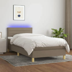 VIDAXL Taupe 90x190 cm
