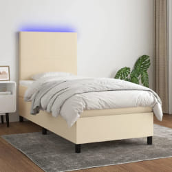 VidaXL Sommier et Matelas LED - 80x200 cm