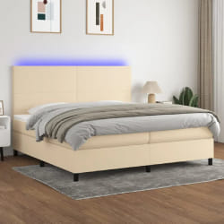 VIDAXL LED Crème 200x200