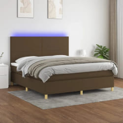 VidaXL Sommier à lattes 160x200 cm - Marron foncé
