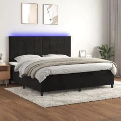 vidaXL Cadre de lit LED 200x200 cm