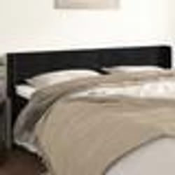 vidaXL Sommier à lattes de lit matelas et LED Rose 140x190 cm Velours - 140 x 190 cm