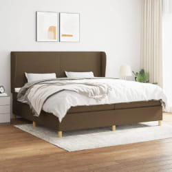VidaXL 200x200 cm - Marron foncé