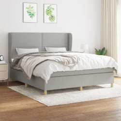 VIDAXL Upholstered Bed Frame