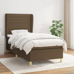 VIDAXL Sommier - Marron foncé