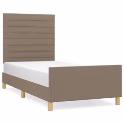 VidaXL 3125102, Taupe, 930 mm, 193 cm, 118 cm, 128 cm, 900 x 1900 mm
