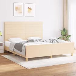 Obtenez une meilleure nuit de sommeil reposante grâce à ce cadre de lit avec tête de lit ! Il est un supplément accueillant à ...