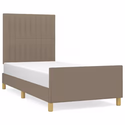 VidaXL 3125239, Taupe, 1860 mm, 2,03 m, 118 cm, 128 cm, 1800 x 2000 mm