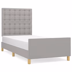 VidaXL 3125349, Gris, 930 mm, 2,03 m, 118 cm, 128 cm, 900 x 2000 mm