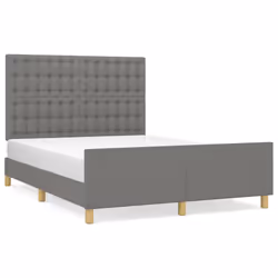 VidaXL 3125382, Gris, 1460 mm, 2,03 m, 118 cm, 128 cm, 1400 x 2000 mm