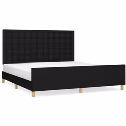 Obtenez une meilleure nuit de sommeil reposante grâce à ce cadre de lit avec tête de lit ! Il est un supplément accueillant à ...