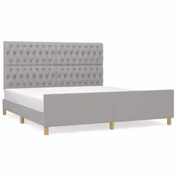 VidaXL 3125397, Gris, 1860 mm, 2,03 m, 118 cm, 128 cm, 1800 x 2000 mm