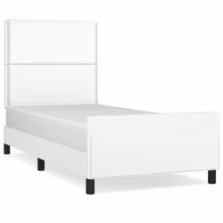 VidaXL 3125513, Blanc, 1460 mm, 2,03 m, 118 cm, 128 cm, 1400 x 2000 mm