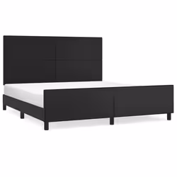 VidaXL 3125524, Noir, 1860 mm, 2,03 m, 118 cm, 128 cm, 1800 x 2000 mm