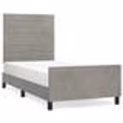 vidaXL Cadre de lit sans matelas gris clair 80x200 cm velours - 80 x 200 cm