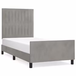 VidaXL 3125849, Gris, 930 mm, 193 cm, 118 cm, 128 cm, 900 x 1900 mm