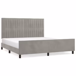 VidaXL 3125891, Gris, 1860 mm, 2,03 m, 118 cm, 128 cm, 1800 x 2000 mm