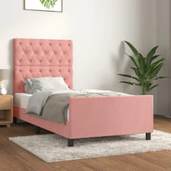 vidaXL Cadre de lit 80x200 cm - Rose