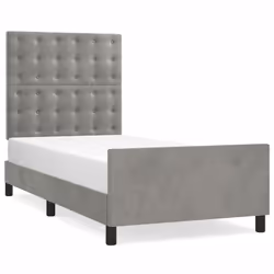 VidaXL 3125983, Gris, 1030 mm, 2,03 m, 118 cm, 128 cm, 1000 x 2000 mm