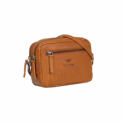 MUSTANG Sac à épaule bandoulière marron en cuir pour femme - Catania Crossbody Cognac 134762