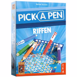 999 Games Pick-a-Pen: Riffen, Adultes et enfants, unisexe, 8 an(s), 30 min, 99 an(s), Multicolore