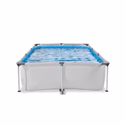 EXIT Piscine Soft Grey 300x200x65cm avec pompe filtrante - gris