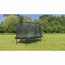 EXIT Trampoline Allure Premium 214x366cm - noir - Vue supplémentaire 8