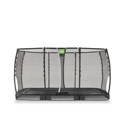 EXIT Trampoline enterré Allure Premium 214x366cm - noir