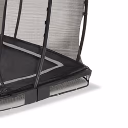 EXIT Trampoline enterré Allure Premium 214x366cm - noir