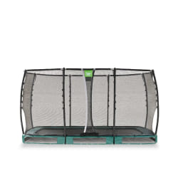 EXIT Trampoline enterré Allure Premium 214x366cm - vert