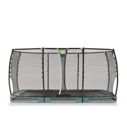 EXIT Trampoline enterré Allure Premium 244x427cm - vert