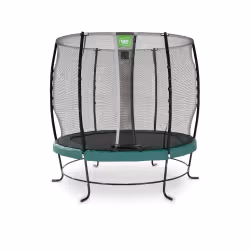 EXIT Trampoline Lotus Classic ø253cm - vert, Trampoline suspendu, Rond, 80 kg, 3 an(s), Filet de sécurité, Assemblage requis
