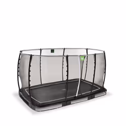 EXIT Trampoline enterré Allure Classic 214x366cm - noir