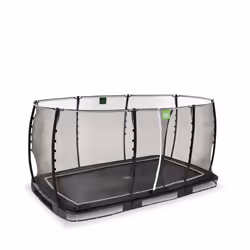 EXIT Trampoline enterré Allure Classic 244x427cm - noir
