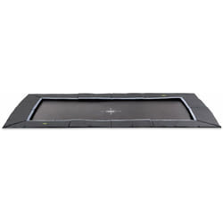 Trampoline enterré au niveau du sol exit Dynamic sports 244x427cm - noir