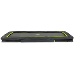 Trampoline enterré exit Silhouette sports 214x305cm - noir
