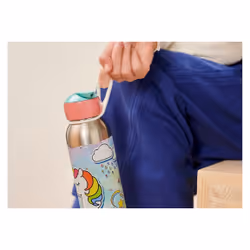 Mepal Campus Utilisation quotidienne 350 ml Polypropylène (PP) Multicolore, Acier inoxydable