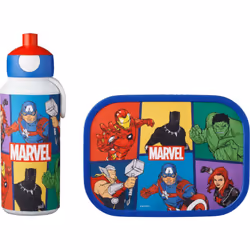 Le petit en-cas préparé avec amour pour votre enfant sera parfaitement protégé dans la boîte à goûter Mepal Campus Avengers.  ...