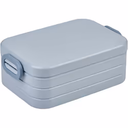 Mangez tout ce que vous aimez, même lorsque vous n’êtes pas chez vous. La lunch box Mepal Bento Midi vous permet d’emporter v ...
