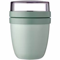 Ne vous laissez plus surprendre par des petits creux soudains. La boîte à collation Mepal Ellipse Mini est un accessoire prat ...