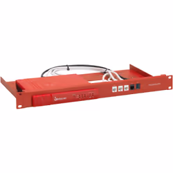 Rackmount.IT RM-WG-T8, Équerre de fixation, Rouge, 1U, 0,5 m, WatchGuard Firebox NV5, 4x RJ45, 1x USB