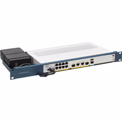 Rackmount.IT RM-CI-T22, Bande passante pare feu, Bleu, 1 pièce(s), 1,31 kg