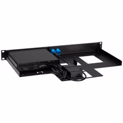 Rackmount.IT RM-HP-T2, Équerre de fixation, Noir, 1U, RoHS, Pays-Bas, HP ELITE MINI 600 HP ELITE MINI 800 HP ELITEDESK MINI 8 ...