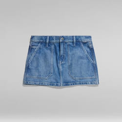 Mini jupe femme G-Star Carpenter - faded blue pool - 24