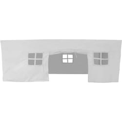 Sunny - Nova Tente de Table en crème Tente de jeu en coton pour tables Tente pour enfants avec 3 fenêtres et porte d'entrée enroulable, 360 x 260 x