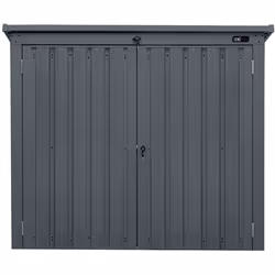 Vous cherchez un moyen élégant de cacher vos poubelles ? Le cache poubelle métallique AXI Oscar est la solution qu'il vous fa ...