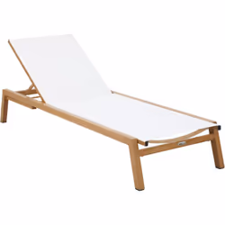 Avec le bain de soleil AXI Logan, vous pouvez vous allonger et profiter du soleil. La structure en bois crée un aspect chaleu ...